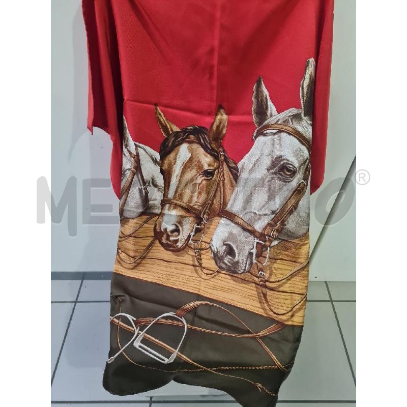 FOULARD SETA CAVALLI HUSKY | Mercatino dell'Usato Modena 1
