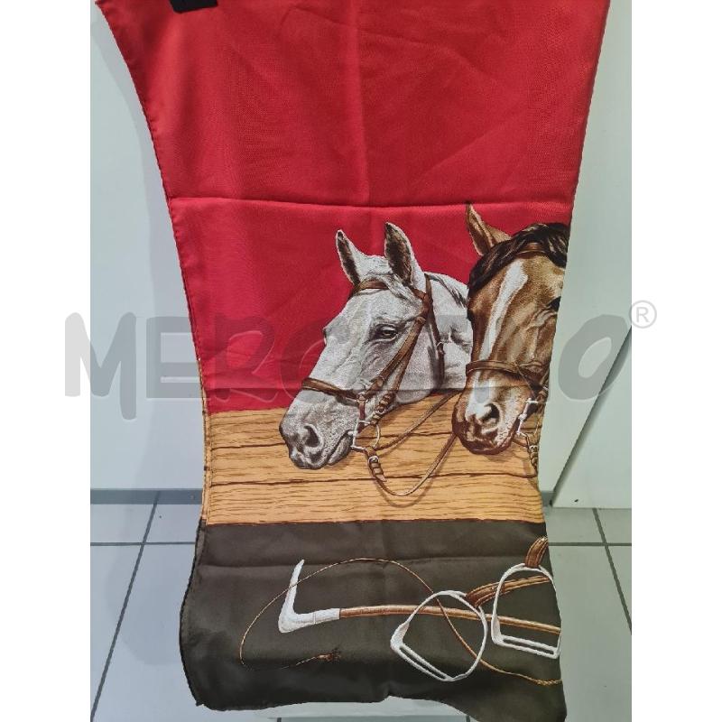 FOULARD SETA CAVALLI HUSKY | Mercatino dell'Usato Modena 3