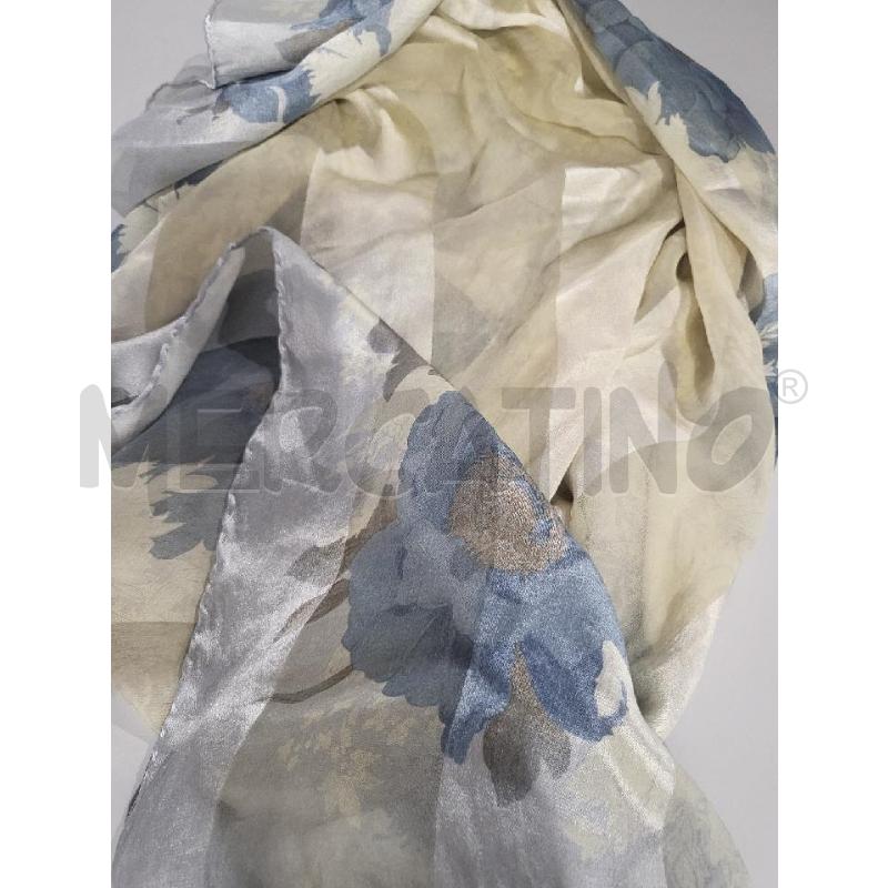 FOULARD VALENTINO FANTA GRIGIO AZZURRO | Mercatino dell'Usato Modena 5