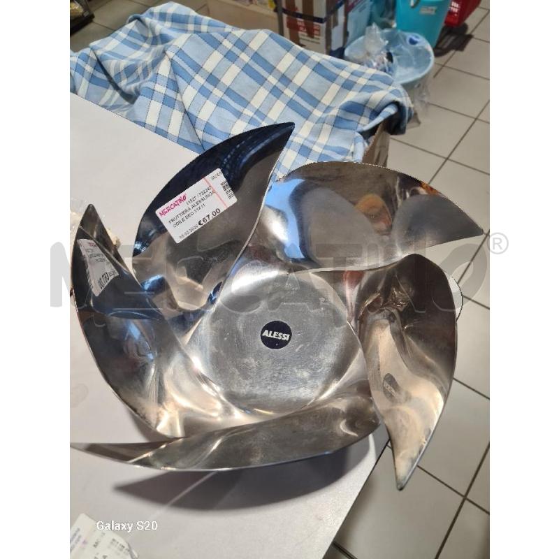 FRUTTIERA ALESSI INOX ODILE DEQ 31X11CM | Mercatino dell'Usato Modena 1