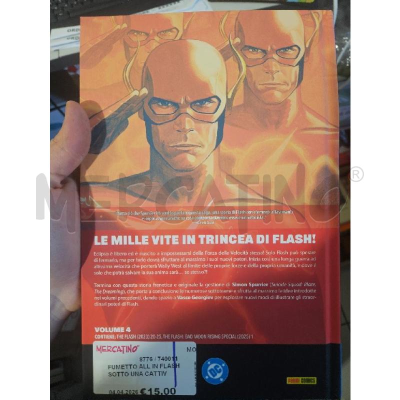 FUMETTO ALL IN FLASH SOTTO UNA CATTIVA LUNA | Mercatino dell'Usato Modena 2