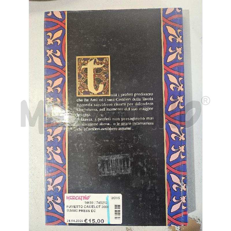FUMETTO CAMELOT 3000 MAGIC PRESS DC | Mercatino dell'Usato Modena 2