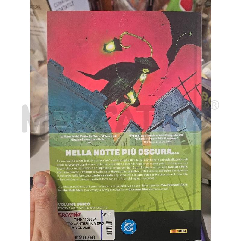 FUMETTO LANTERNA VERDE OSCURA VOLUME UNICO | Mercatino dell'Usato Modena 2