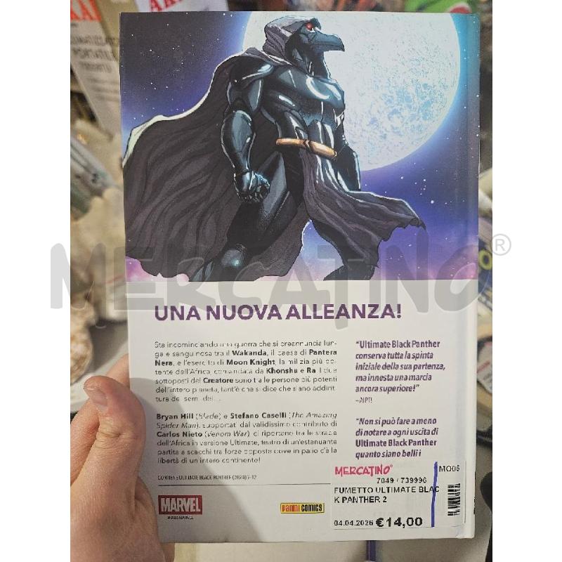 FUMETTO ULTIMATE BLACK PANTHER 2 | Mercatino dell'Usato Modena 2