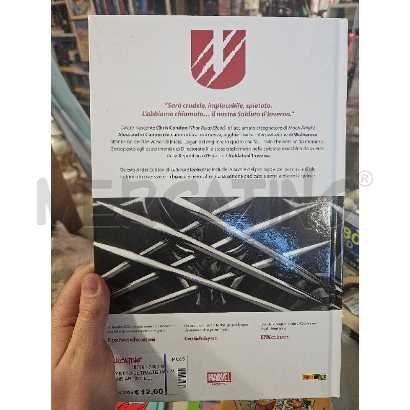 FUMETTO ULTIMATE WOLVERINE ARTIST EDITION  | Mercatino dell'Usato Modena 2