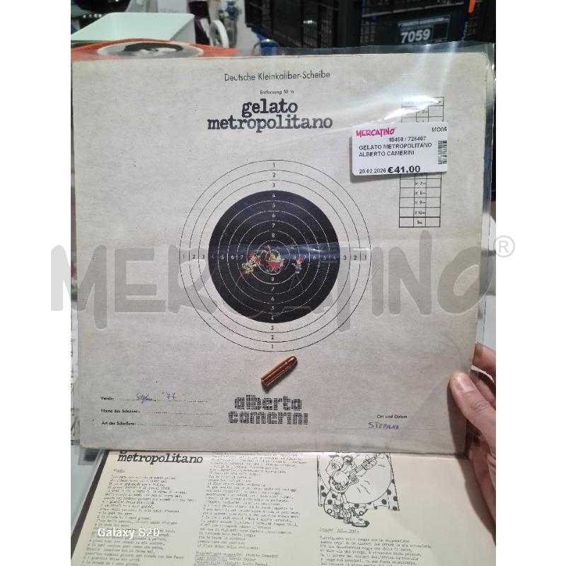 GELATO METROPOLITANO ALBERTO CAMERINI CRSLP 5302 - LP | Mercatino dell'Usato Modena 1