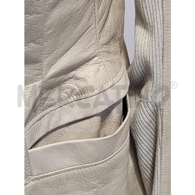 GIACCA DONNA RICK OWENS PELLE SABBIA | Mercatino dell'Usato Modena 2