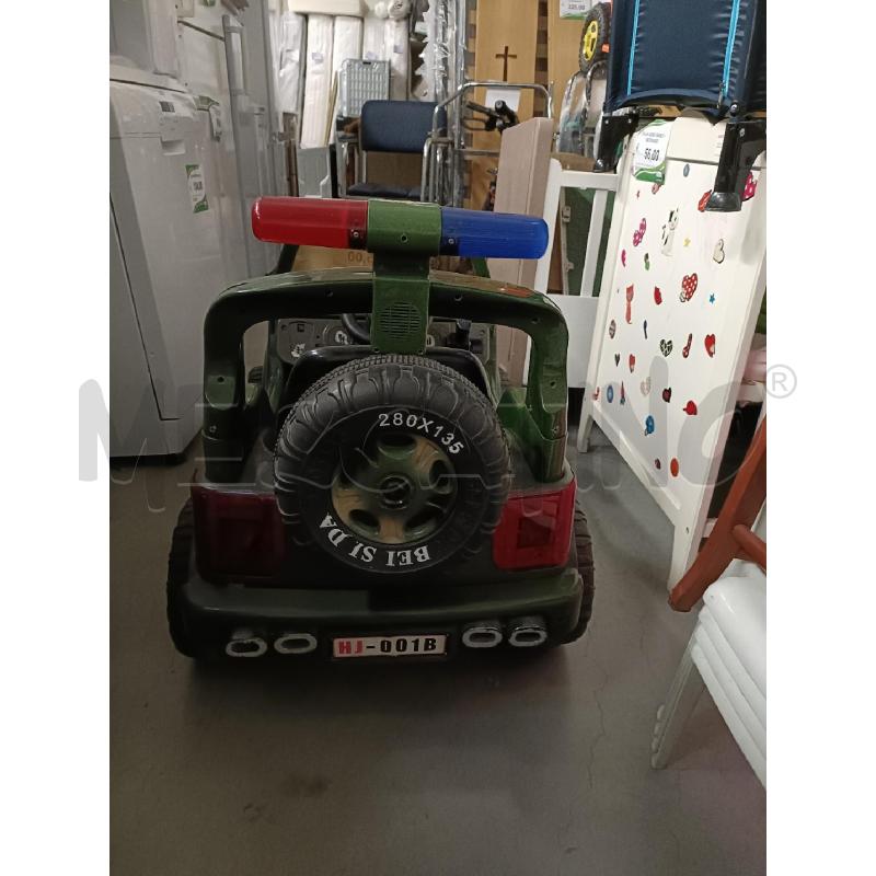 GIOCATTOLO JEEP VERDE ELETRIC CON RETRO PM10  | Mercatino dell'Usato Modena 2
