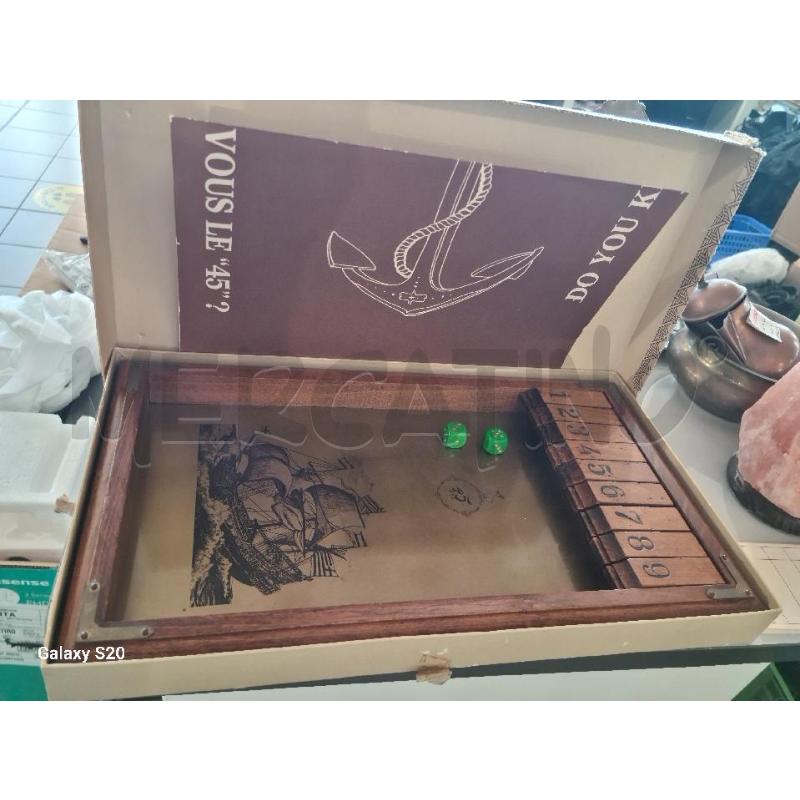 GIOCO 45 LEGNO OTTONE  | Mercatino dell'Usato Modena 1