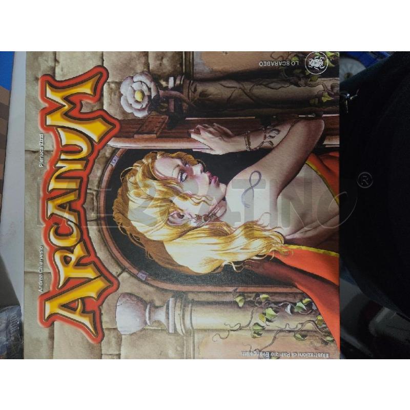 GIOCO SOCIETÀ ARCANUM LO SCARABEO NON VERIFICATO | Mercatino dell'Usato Modena 1