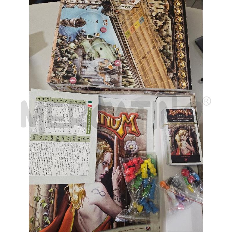 GIOCO SOCIETÀ ARCANUM LO SCARABEO NON VERIFICATO | Mercatino dell'Usato Modena 4