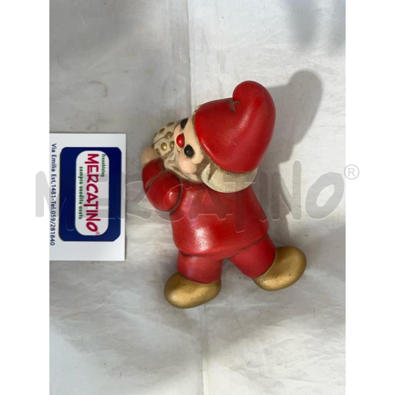 GNOMO BABBO NATALE PRCLL THUN COCCINELLA 12CM | Mercatino dell'Usato Modena 2