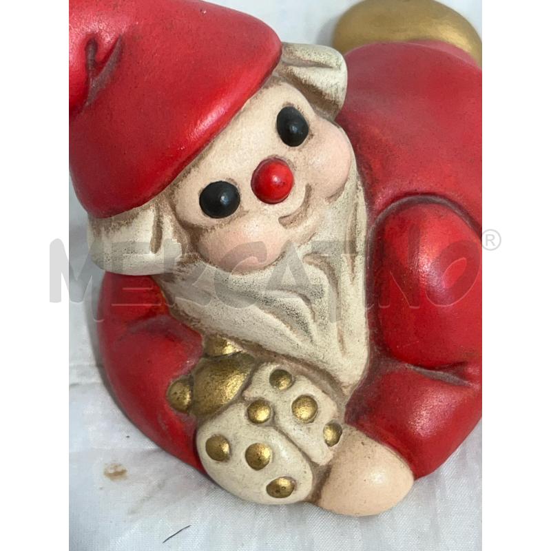 GNOMO BABBO NATALE PRCLL THUN COCCINELLA 12CM | Mercatino dell'Usato Modena 5