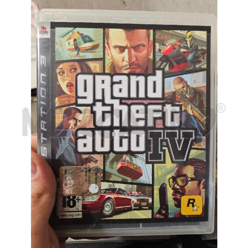 GRAND THEFT AUTO IV - PS3 VIDEO GIOCO  | Mercatino dell'Usato Modena 1
