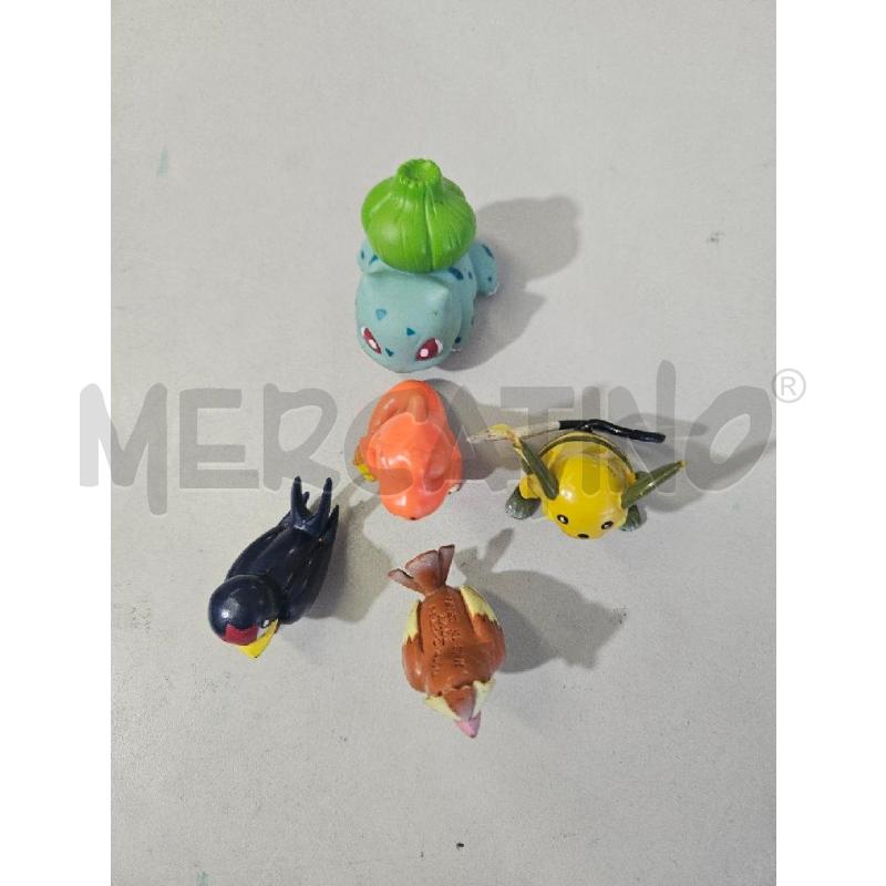 GRUPPO ACTION FIGURE POKEMON VINTAGE TOMY VV   | Mercatino dell'Usato Modena 2