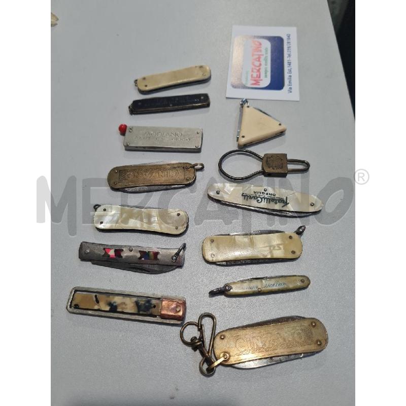 GRUPPO COLTELLI PUBBLICITARI VARI | Mercatino dell'Usato Modena 2