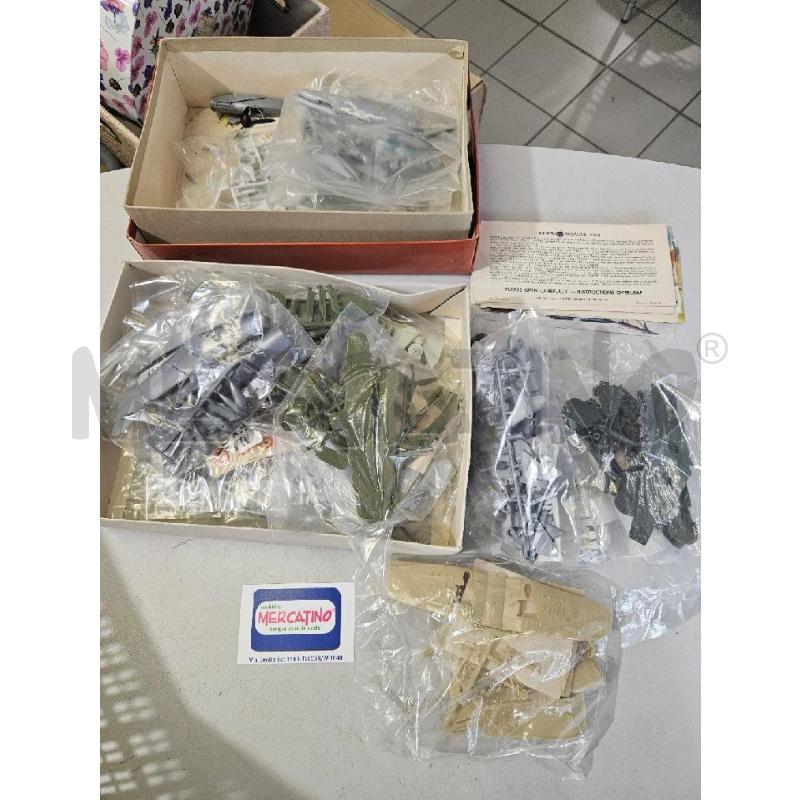 GRUPPO MODELLINI AEREOPLANO DA MONTARE VARI  | Mercatino dell'Usato Modena 1