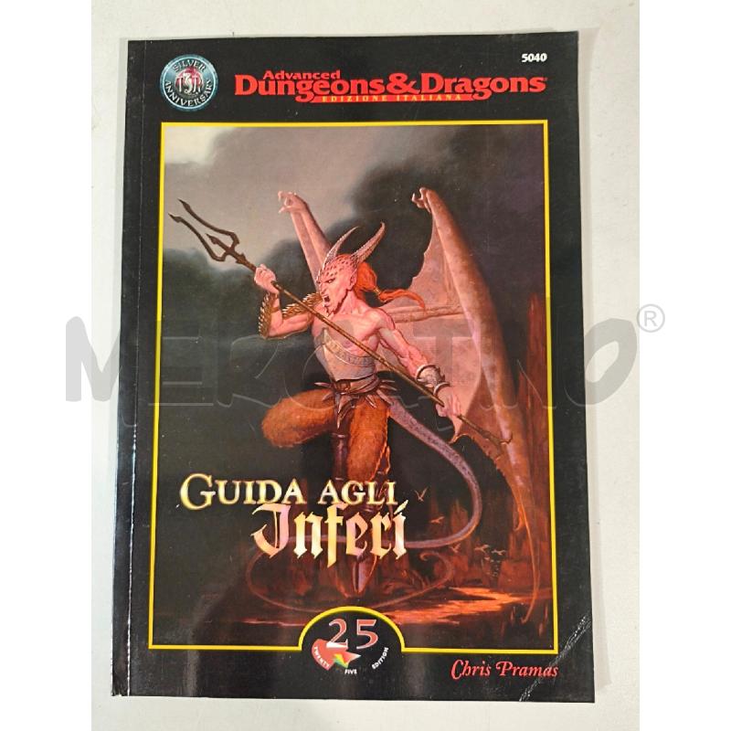 GUIDA AGLI INFERI ADVANCED DUNGEONS DRAGONS 5040 | Mercatino dell'Usato Modena 2