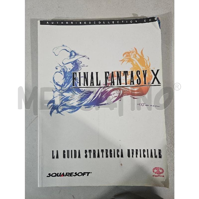 GUIDA STRATEGICA FINAL FANTASY X ITA SQUARESOFT | Mercatino dell'Usato Modena 1