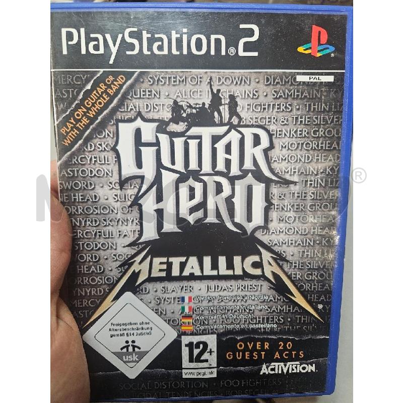 GUITAR HERO METALLICA - PS2 VIDEO GIOCO  | Mercatino dell'Usato Modena 1