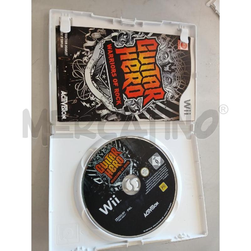 GUITAR HERO WARRIORS OF ROCK - WII VIDEO GIOCO  | Mercatino dell'Usato Modena 2