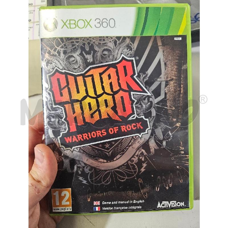 GUITAR HERO WARRIORS OF ROCK - XBOX 360 VIDEO GIOCO  | Mercatino dell'Usato Modena 1