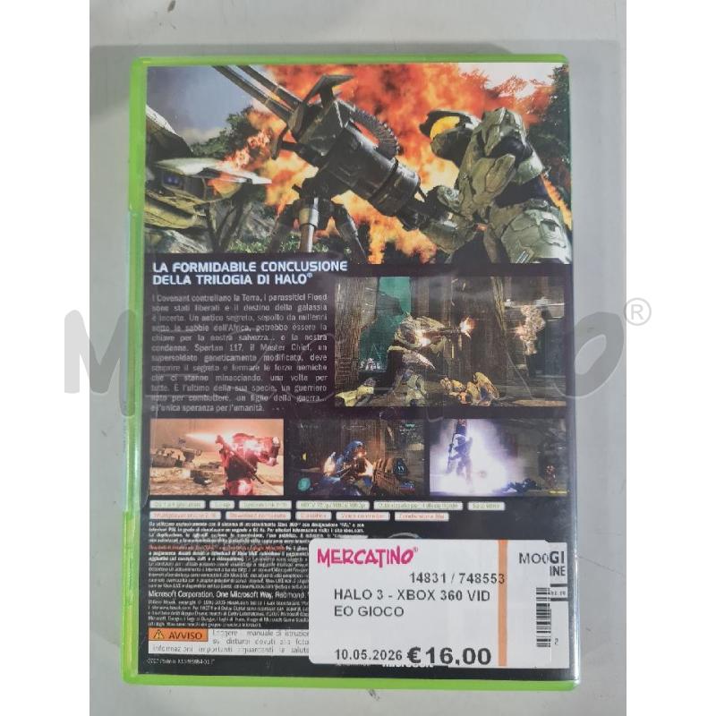 HALO 3 - XBOX 360 VIDEO GIOCO  | Mercatino dell'Usato Modena 3
