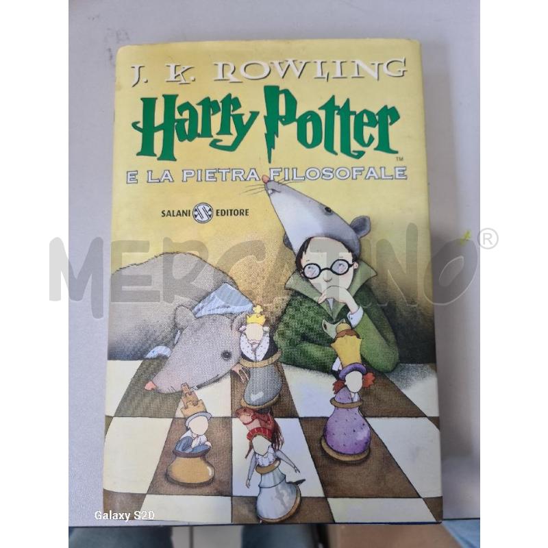 HARRY POTTER E LÒA PIETRA FILOSOFALE RISTAMPA 2001 | Mercatino dell'Usato Modena 1