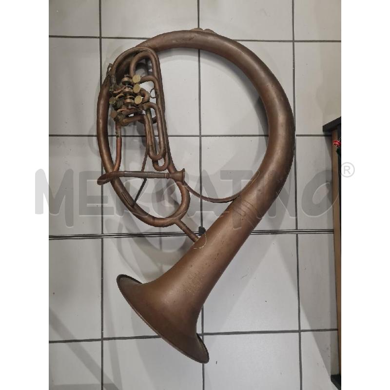 HELICON BASSO TUBA ROMEO ORSI MILANO DA REVISIONARE INCOMPLETO | Mercatino dell'Usato Modena 1
