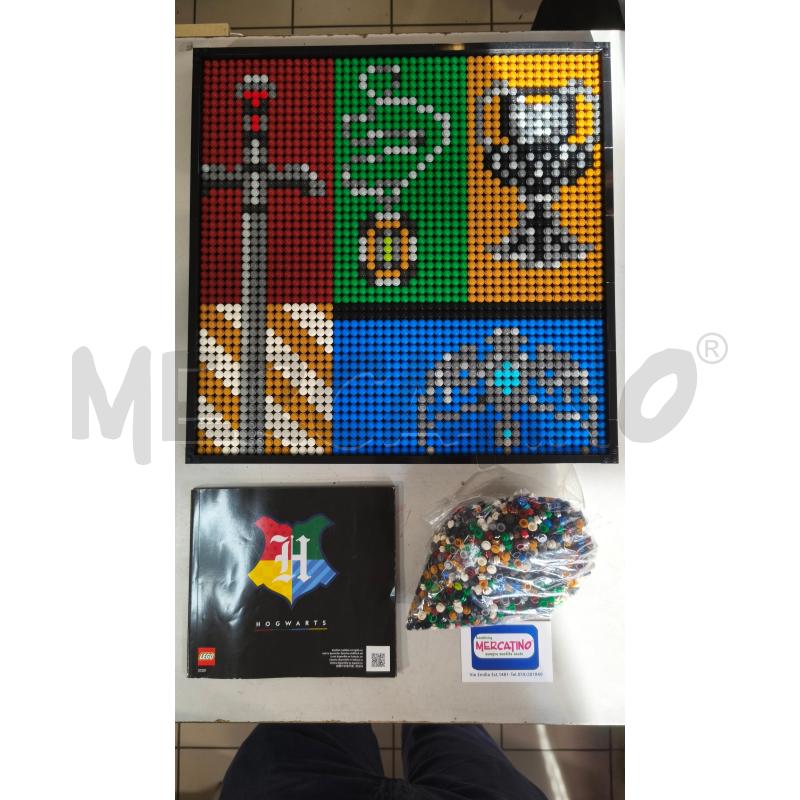 HOGWARTS LEGO 31201 NON VERIFICATO VENDUTO COME INCOMPLETO 40X40CM | Mercatino dell'Usato Modena 2