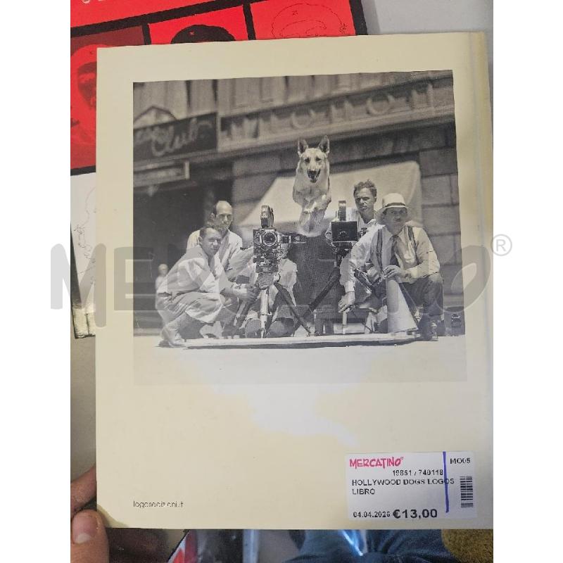 HOLLYWOOD DOGS LOGOS LIBRO | Mercatino dell'Usato Modena 2