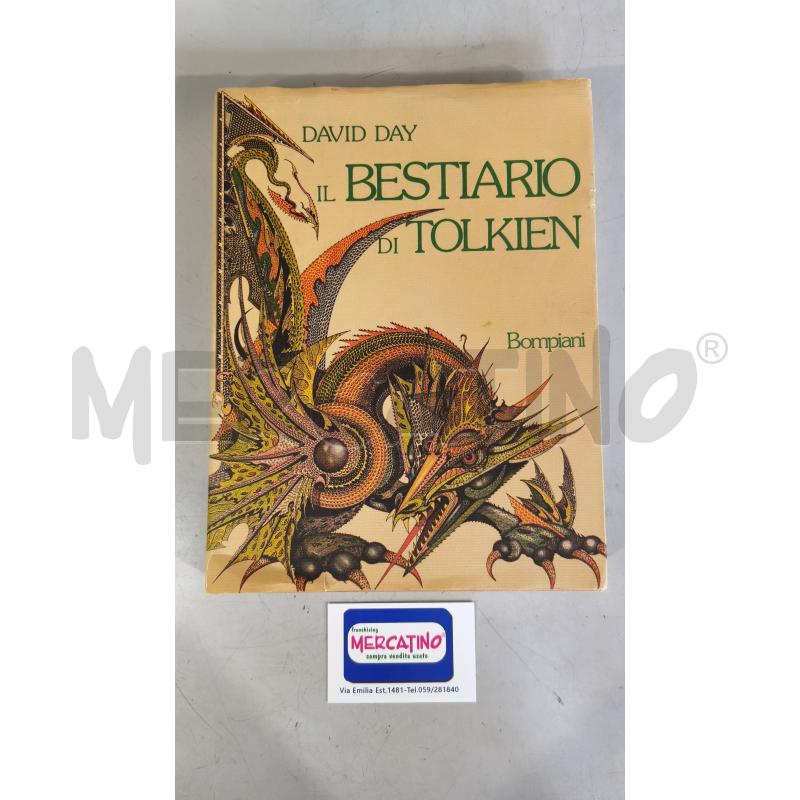 IL BESTIARIO DI TOLKIEN DAVID DAY BOMPIANI 1987 | Mercatino dell'Usato Modena 1