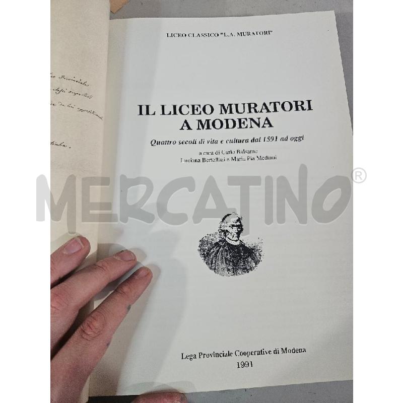 IL LICEO MURATORI A MODENA LIBRO 1991  | Mercatino dell'Usato Modena 4