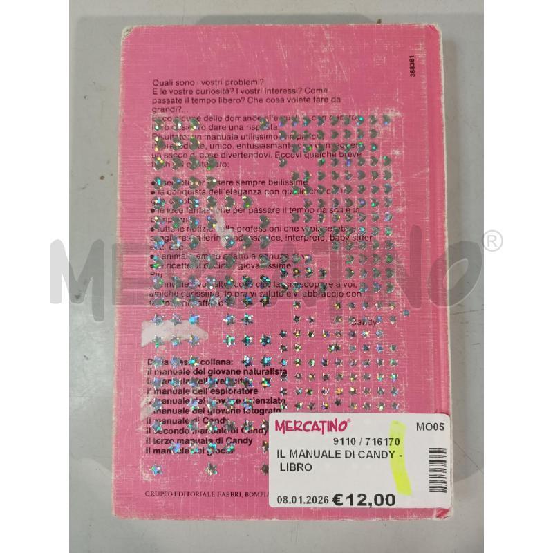 IL MANUALE DI CANDY - LIBRO  | Mercatino dell'Usato Modena 2
