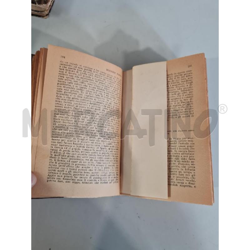 IL PRINCIPE E LE DECHE MACCHIAVELLI 1930 ISTITUTO EDITORIALE MILANO | Mercatino dell'Usato Modena 5