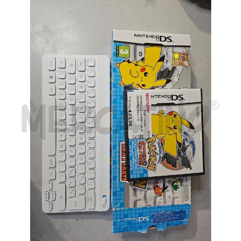 IMPARA CON POKEMON AVVENTURA TRA I TASTI - NINTENDO DS | Mercatino dell'Usato Modena 1