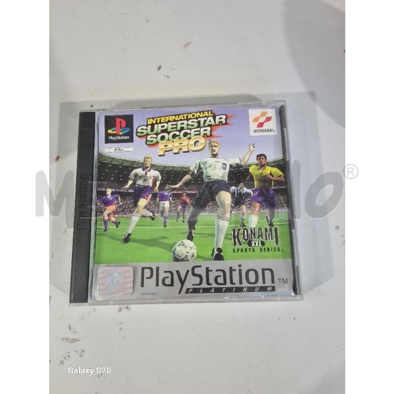 INTERNATIONAL SUPERSTAR SOCCER PRO - PS1 VIDEO GIOCO  | Mercatino dell'Usato Modena 1