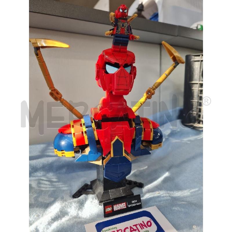 IRON SPIDER MAN 76326 LEGO NON VERIFICATO VENDUTO COME INCOMPLETO SENZA SCATOLA MONTATO | Mercatino dell'Usato Modena 2