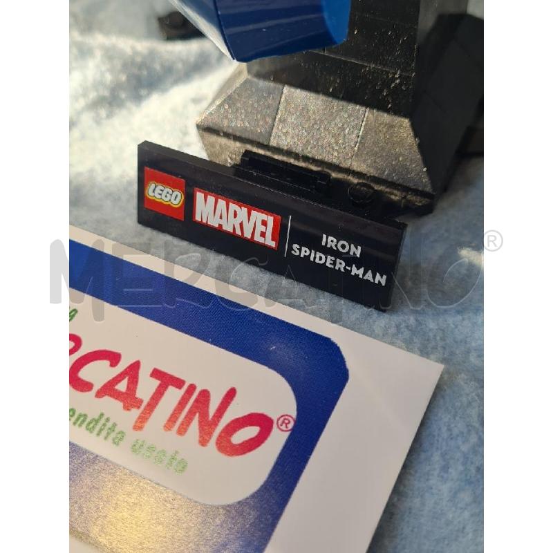 IRON SPIDER MAN 76326 LEGO NON VERIFICATO VENDUTO COME INCOMPLETO SENZA SCATOLA MONTATO | Mercatino dell'Usato Modena 3