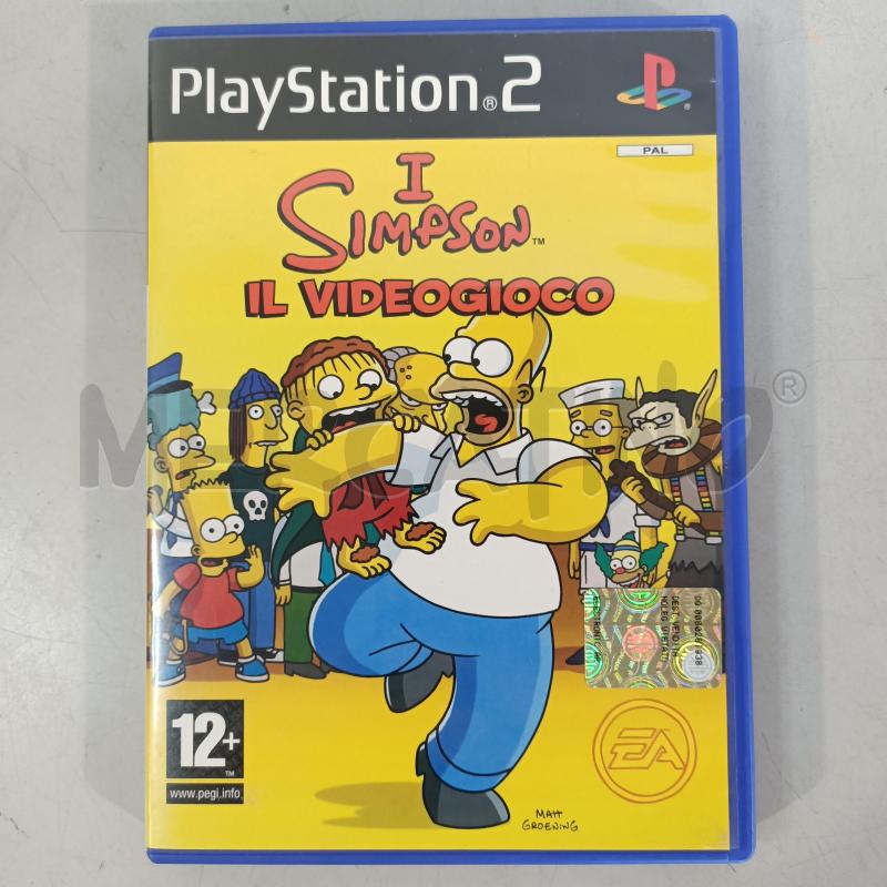 I SIMPSON IL VIDEOGIOCO - PS2 VIDEO GIOCO  | Mercatino dell'Usato Modena 1