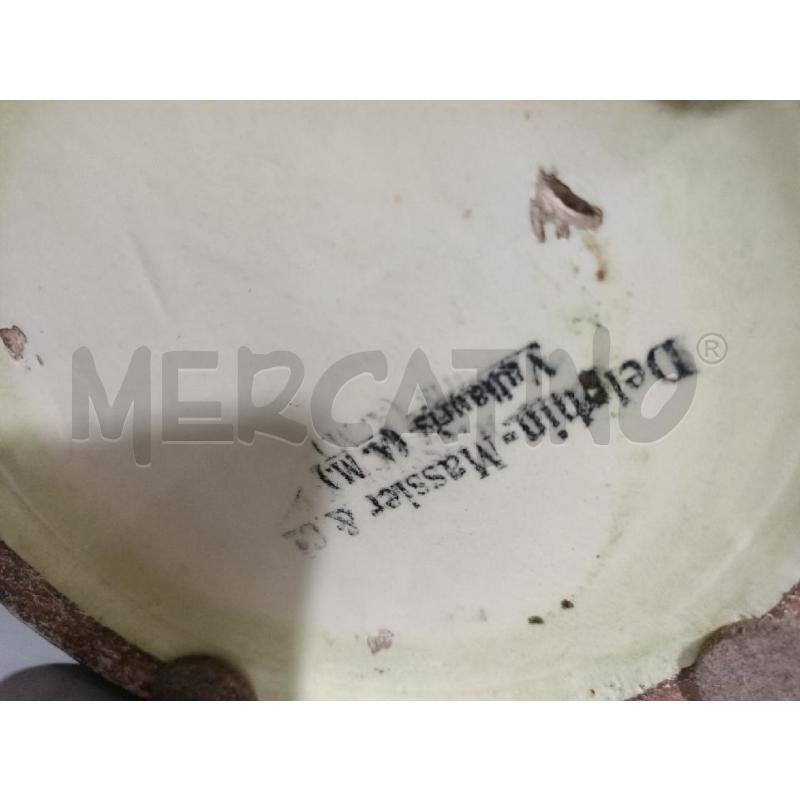 JARDINIERE MAIOLICA DELGHIN MASSIER VALLAURIS SBECCATURE 30X35CM | Mercatino dell'Usato Modena 5