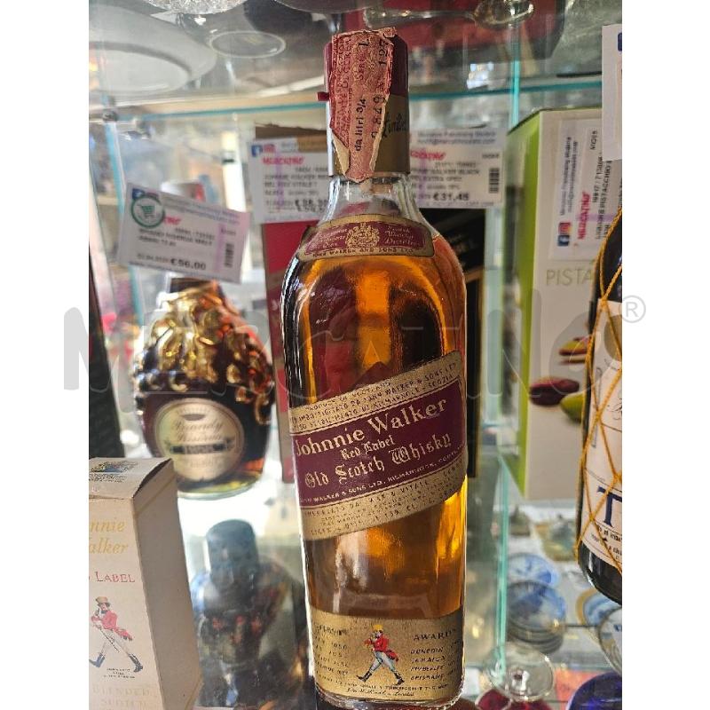 JOHNNIE WALKER RED LABEL 43 75 WHISKY | Mercatino dell'Usato Modena 1