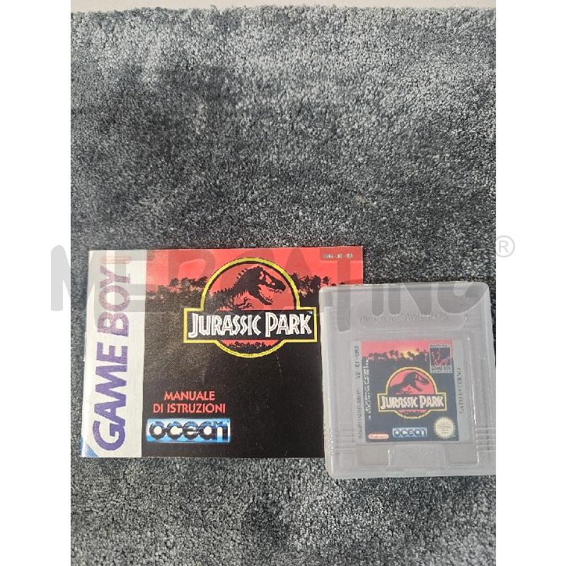 JURASSIC PARK - GAME BOY VIDEO GIOCO  | Mercatino dell'Usato Modena 1