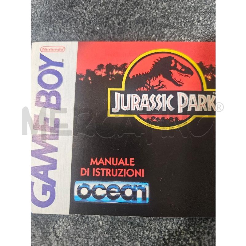 JURASSIC PARK - GAME BOY VIDEO GIOCO  | Mercatino dell'Usato Modena 3