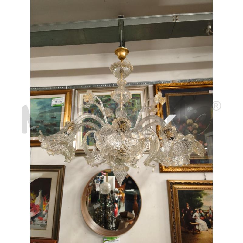 LAMPADARIO CLASSICO MURANO INCOMPLETO | Mercatino dell'Usato Modena 1