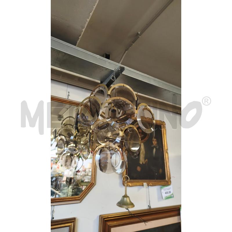 LAMPADARIO MURANO DISCHI FUME | Mercatino dell'Usato Modena 1