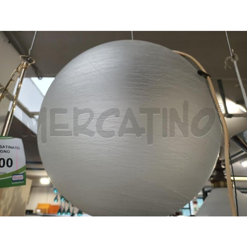 LAMPADARIO MURANO SFERA SATINATO  | Mercatino dell'Usato Modena 1