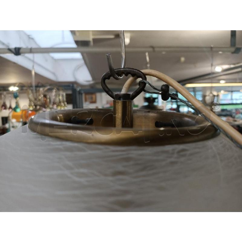 LAMPADARIO MURANO SFERA SATINATO  | Mercatino dell'Usato Modena 5