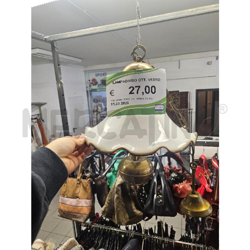 LAMPADARIO OTT. VETRO | Mercatino dell'Usato Modena 1