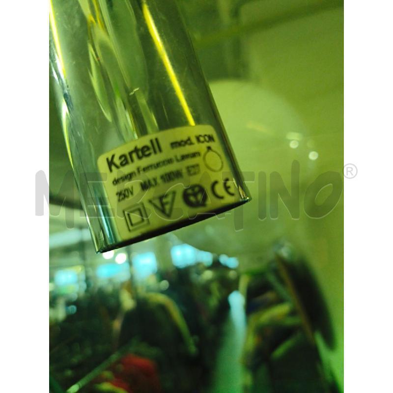 LAMPADARIO SOSPENSIONE KARTELL VERDE FERRUCCIO LAVIANI | Mercatino dell'Usato Modena 3